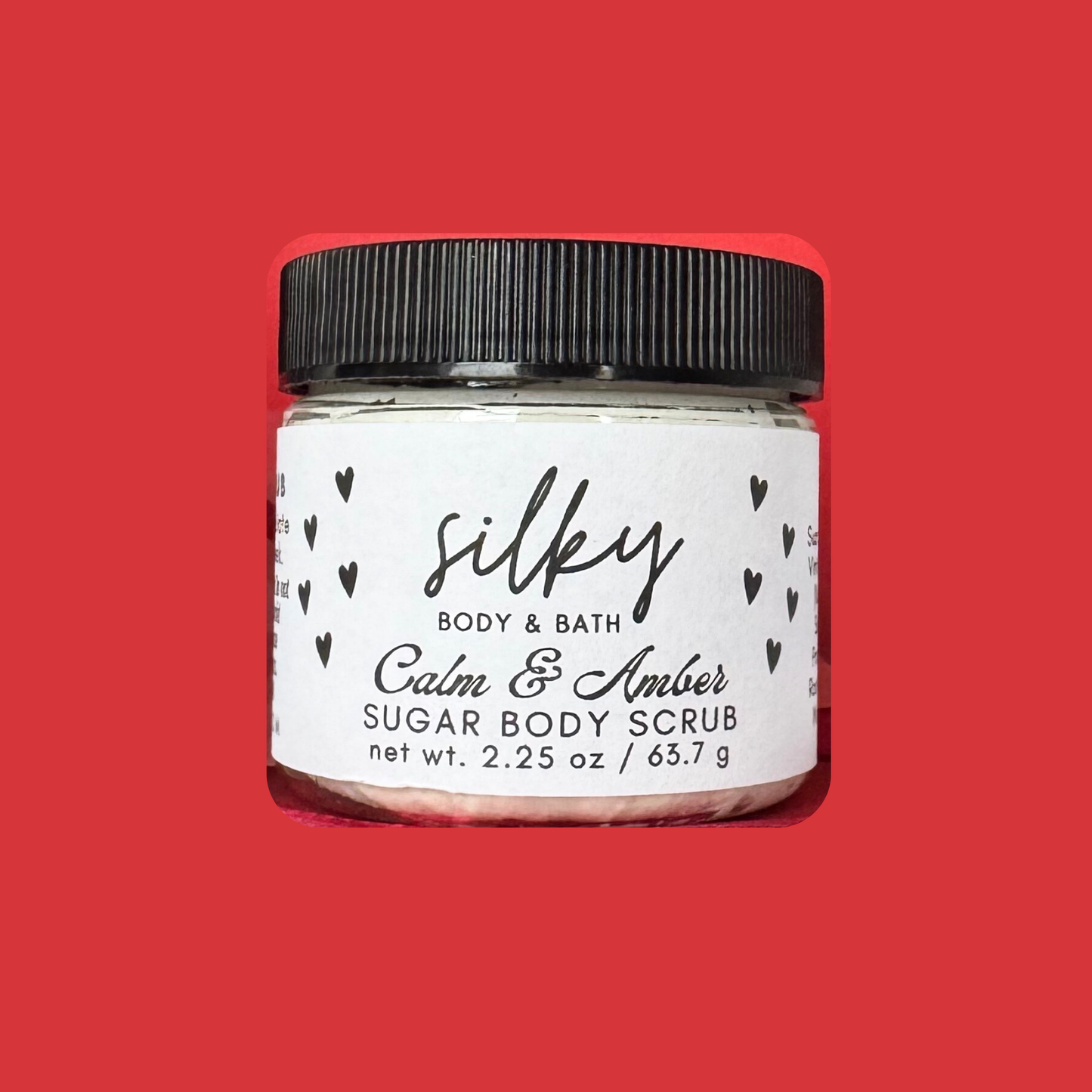 Sample Calm & Amber Sugar Scrub