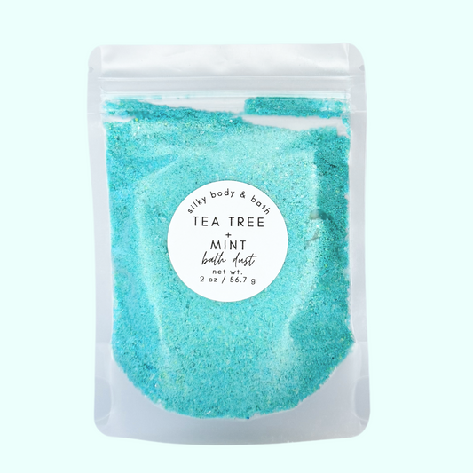 Tea Tree + Mint Bath Dust Sale