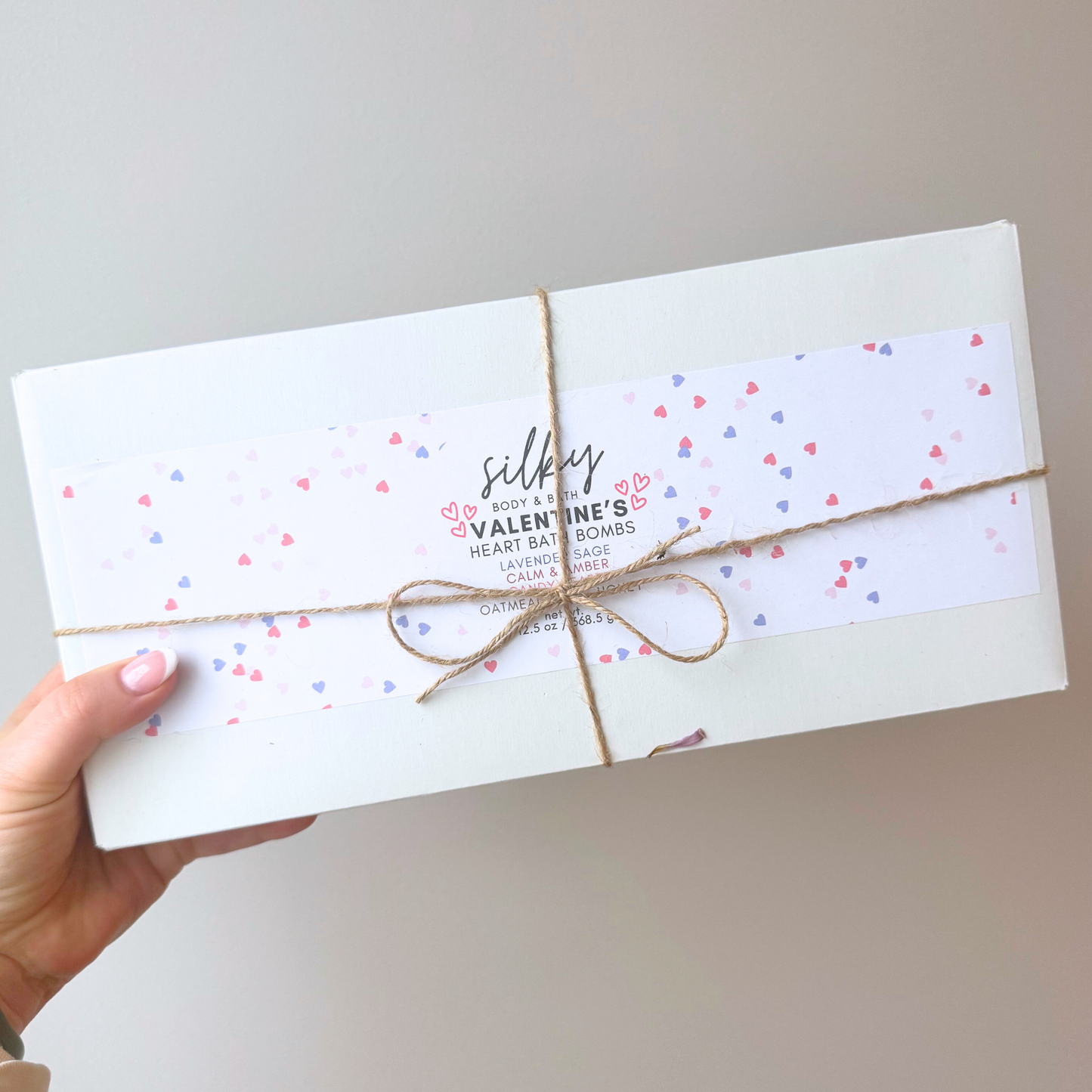 Valentine's Heart Bath Bomb Box