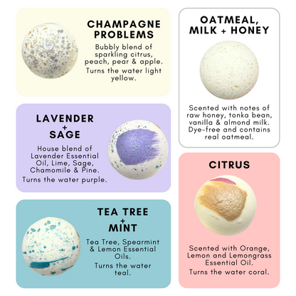 Bath Bomb Gift Set