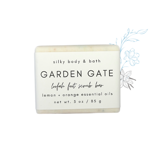 Garden Gate Foot Scrub Loofah Soap