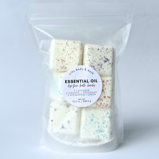 Essential Oil Dye-Free Bath Bombs (QTY 9)