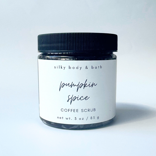 Pumpkin Spice Coffee Scrub