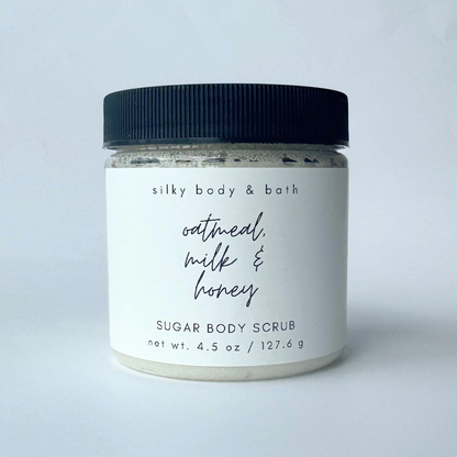 Oatmeal, Milk + Honey Sugar Scrub