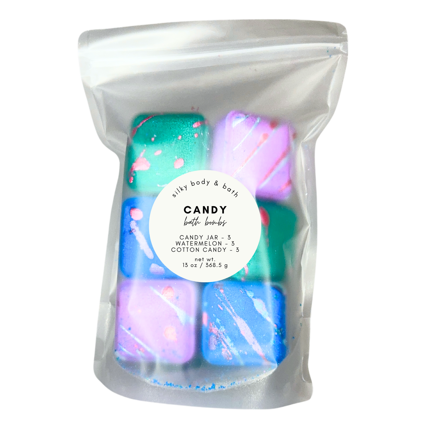 Candy Bath Bombs (QTY 9)