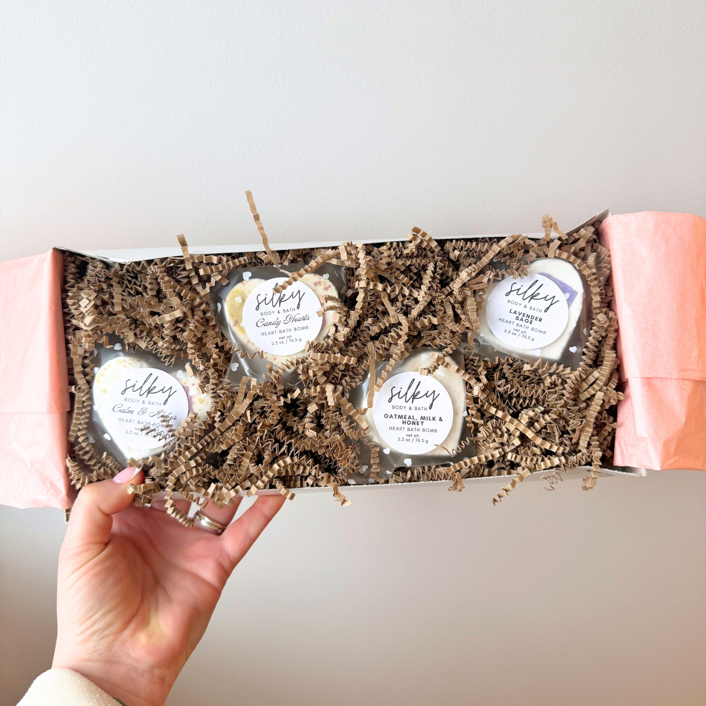 Valentine's Heart Bath Bomb Box