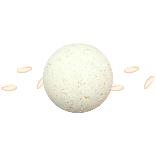 Oatmeal, Milk + Honey Bath Bomb