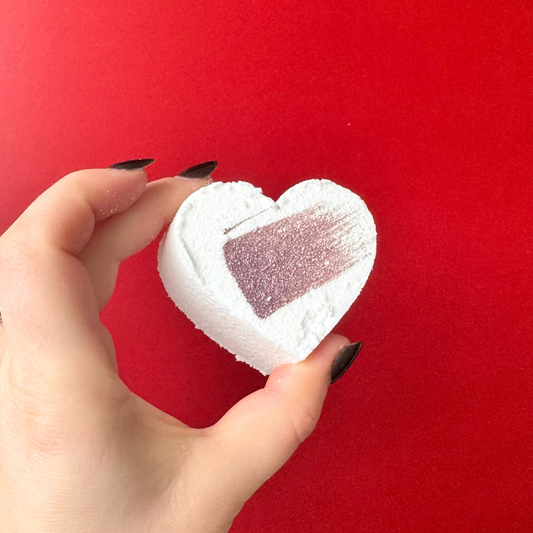 Calm & Amber Heart Bath Bomb