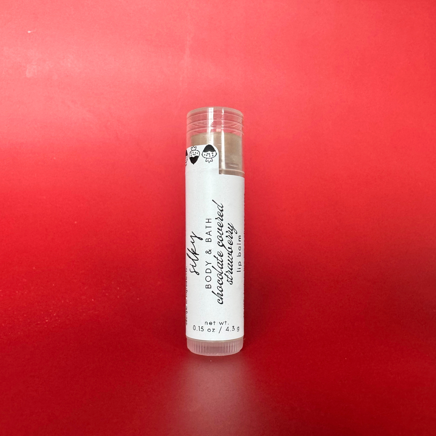 Chocolate Covered Strawberry Lip Balm