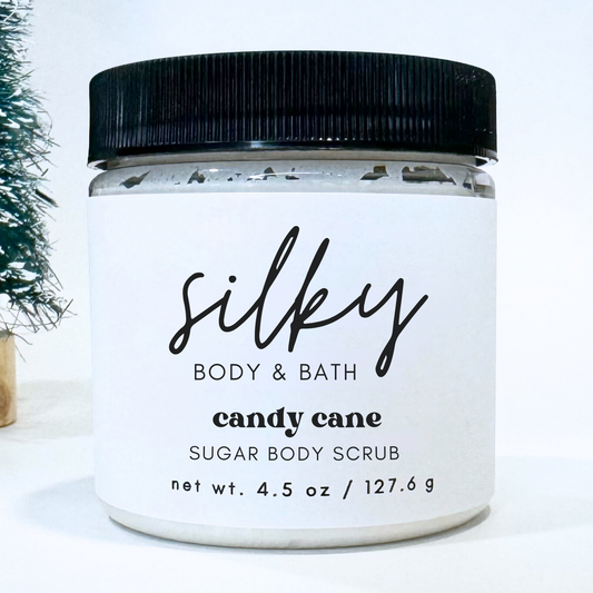 Candy Cane Sugar Scrub