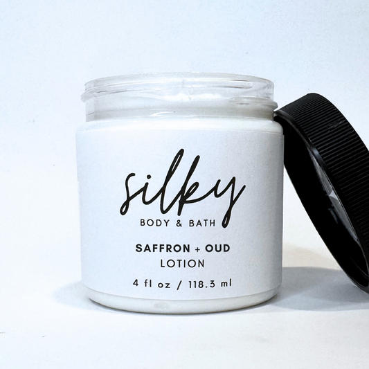 Saffron + Oud Lotion