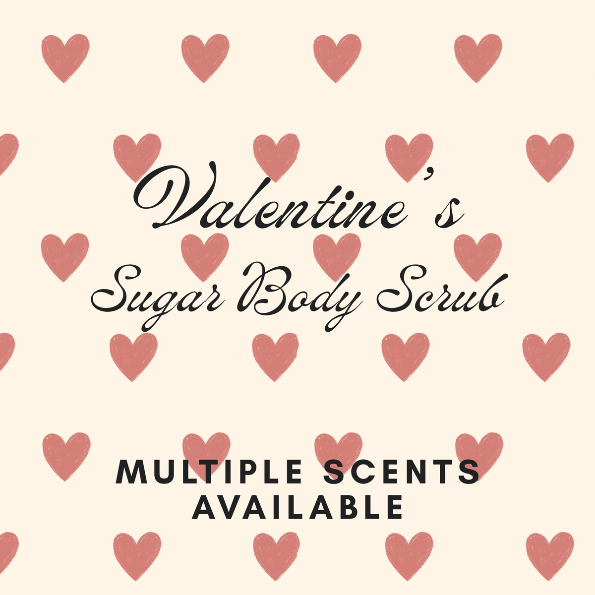 Valentine's Sugar Scrub - Clearance