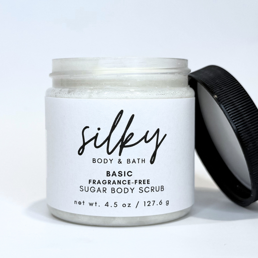 Basic Sugar Scrub (Fragrance-Free)