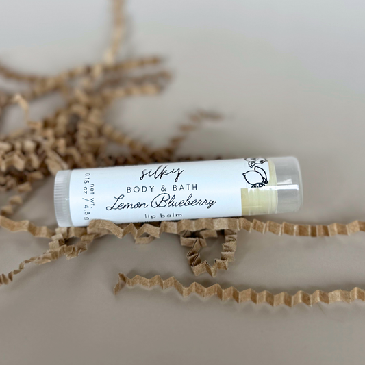 Lemon Blueberry Lip Balm